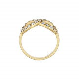 Jewelmi Custom 14k Yellow Gold Diamond Ring photo 2