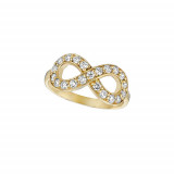 Jewelmi Custom 14k Yellow Gold Diamond Ring photo