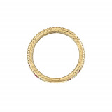 Jewelmi Custom 14k Yellow Gold Ruby Diamond Ring photo 2