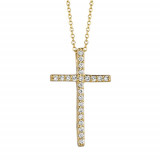 Jewelmi Custom 14k Yellow Gold Diamond Necklace photo