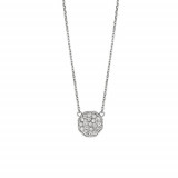 Jewelmi Custom 14k White Gold Diamond Necklace photo