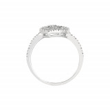 Jewelmi Custom 14k White Gold Diamond Ring photo 2