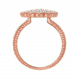 Jewelmi Custom 14k Rose Gold Diamond Ring photo 2