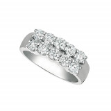 Jewelmi Custom 14k White Gold Diamond Ring photo