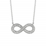 Jewelmi Custom 14k White Gold Diamond Necklace photo