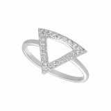 Jewelmi Custom 14k White Gold Diamond Ring photo