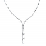 Jewelmi Custom 14k White Gold Diamond Necklace photo