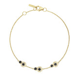 Tacori 14k Yellow Gold Petite Gemstones Women's Bracelet - SB22919FY photo