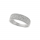 Jewelmi Custom 14k White Gold Diamond Ring photo