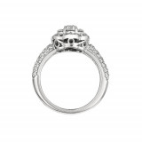 Jewelmi Custom 14k White Gold Diamond Ring photo 2