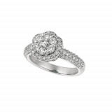 Jewelmi Custom 14k White Gold Diamond Ring photo