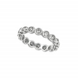 Jewelmi Custom 14k White Gold Diamond Ring photo