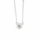 Jewelmi Custom 14k White Gold Diamond Necklace photo