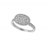 Jewelmi Custom 14k White Gold Diamond Ring photo