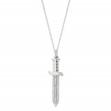 Jewelmi Custom 14k White Gold Diamond Necklace photo