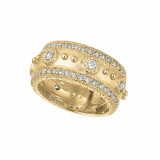 Jewelmi Custom 14k Yellow Gold Diamond Ring photo