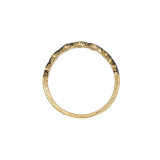 Jewelmi Custom 14k Yellow Gold Diamond Stackables Ring photo 2