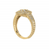 Jewelmi Custom 14k Yellow Gold Diamond Ring photo 2