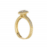 Jewelmi Custom 14k Yellow Gold Diamond Ring photo 2