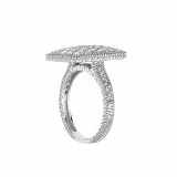 Jewelmi Custom 14k White Gold Diamond Ring photo 2