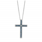 Jewelmi Custom 14k White Gold Diamond Necklace photo