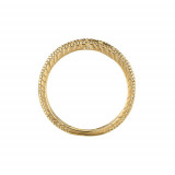 Jewelmi Custom 14k Yellow Gold Diamond Stackables Ring photo 2