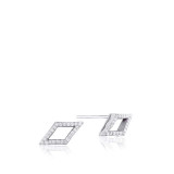 Tacori Sterling Silver The Ivy Lane Diamond Stud Earring - SE227 photo