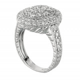 Jewelmi Custom 14k White Gold Diamond Ring photo 2