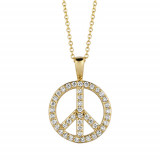 Jewelmi Custom 14k Yellow Gold Diamond Necklace photo