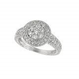 Jewelmi Custom 14k White Gold Diamond Ring photo