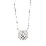 Jewelmi Custom 14k White Gold Diamond Necklace photo
