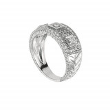 Jewelmi Custom 14k White Gold Diamond Ring photo 2