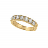 Jewelmi Custom 14k Yellow Gold Diamond Ring photo