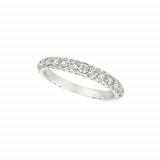 Jewelmi Custom 14k White Gold Diamond Ring photo