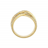 Jewelmi Custom 14k Yellow Gold Diamond Ring photo 2