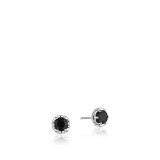 Tacori Sterling Silver Crescent Crown Gemstone Stud Earring - SE24019 photo
