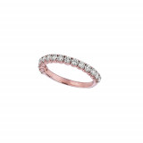 Jewelmi Custom 14k Rose Gold Diamond Ring photo