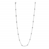 Jewelmi Custom 14k White Gold Diamond Necklace photo
