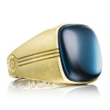 Tacori 18k Yellow Gold Legend Gemstone Men's Ring - MR100Y37 photo 2