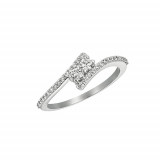 Jewelmi Custom 14k White Gold Diamond Ring photo