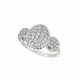 Jewelmi Custom 14k White Gold Diamond Ring photo