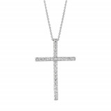 Jewelmi Custom 14k White Gold Diamond Necklace photo