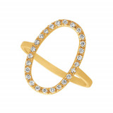 Jewelmi Custom 14k Yellow Gold Diamond Ring photo