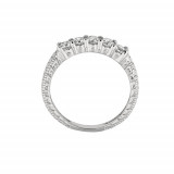 Jewelmi Custom 14k White Gold Diamond Ring photo 2